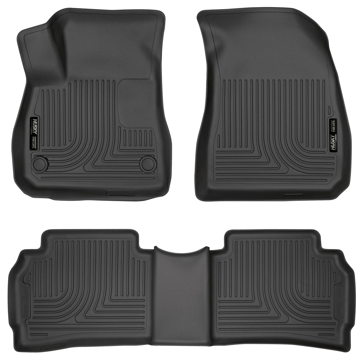 Husky Liners 99191 - Weatherbeater - Front & 2nd Seat Floor Liners 1