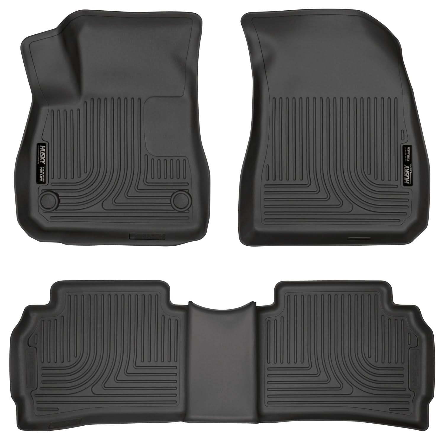 Husky Liners 99191 - Weatherbeater - Front & 2nd Seat Floor Liners 1