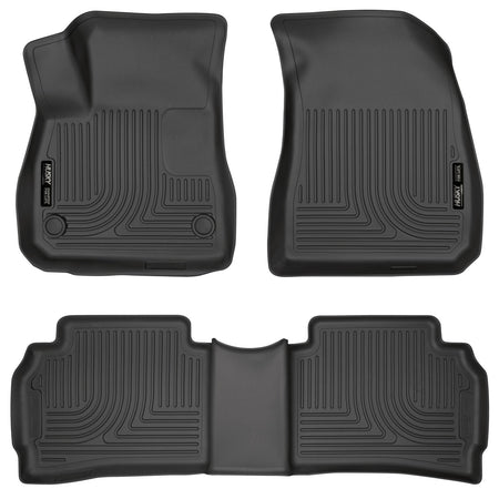 Husky Liners 99191 - Weatherbeater - Front & 2nd Seat Floor Liners 1