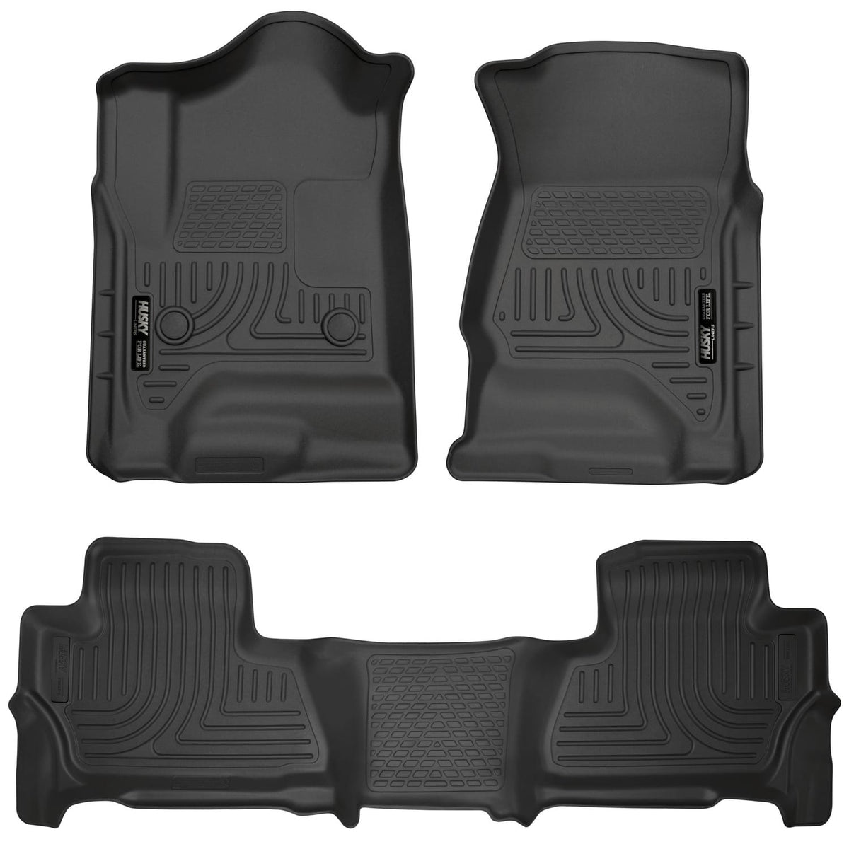 Husky Liners Body Husky Liners 99211 - Weatherbeater - Front & 2nd Seat Floor Liners
