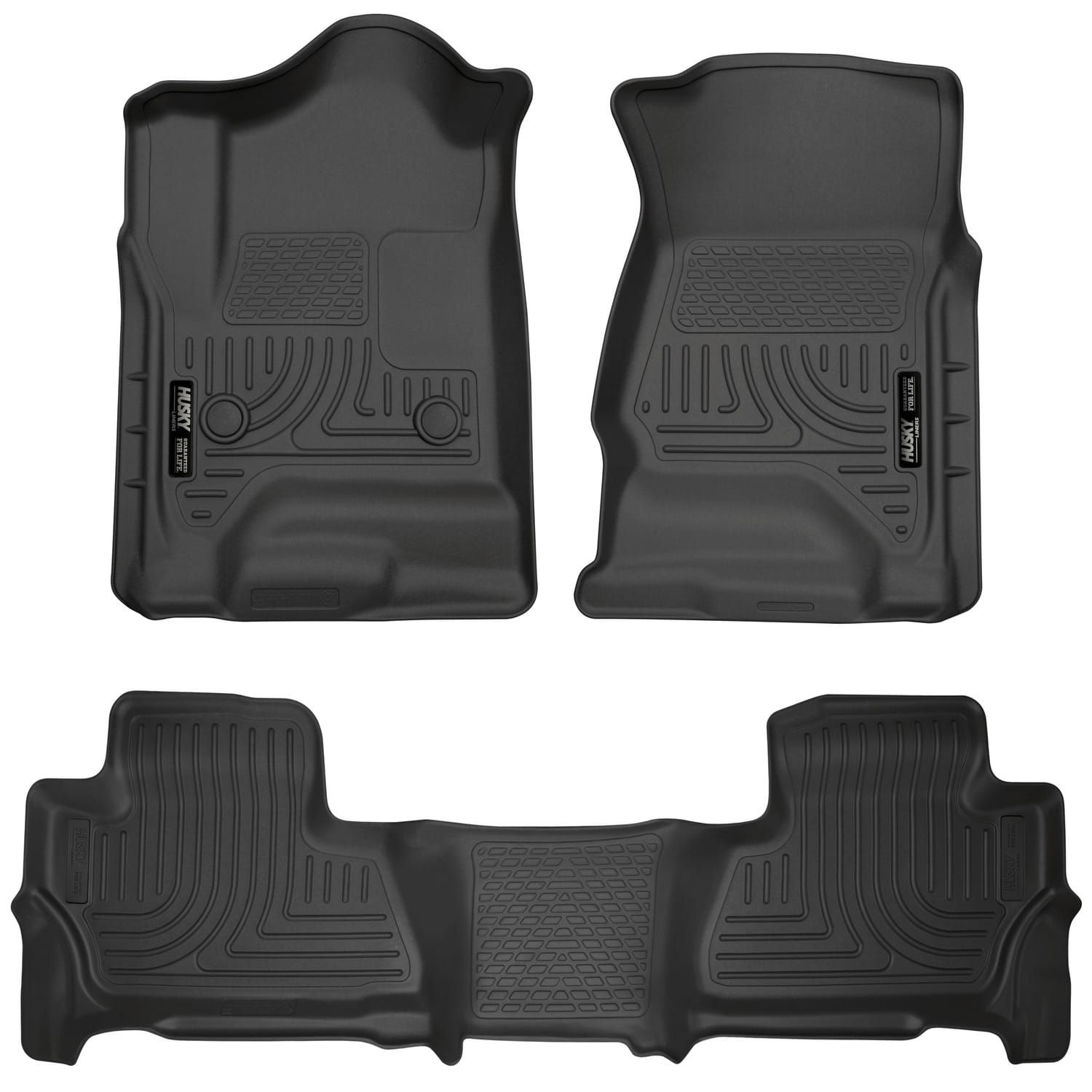 Husky Liners Body Husky Liners 99211 - Weatherbeater - Front & 2nd Seat Floor Liners