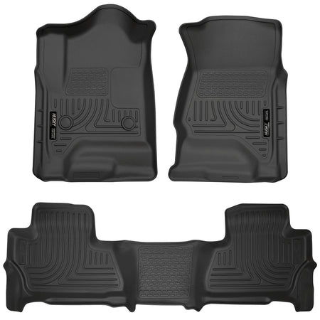 Husky Liners Body Husky Liners 99211 - Weatherbeater - Front & 2nd Seat Floor Liners