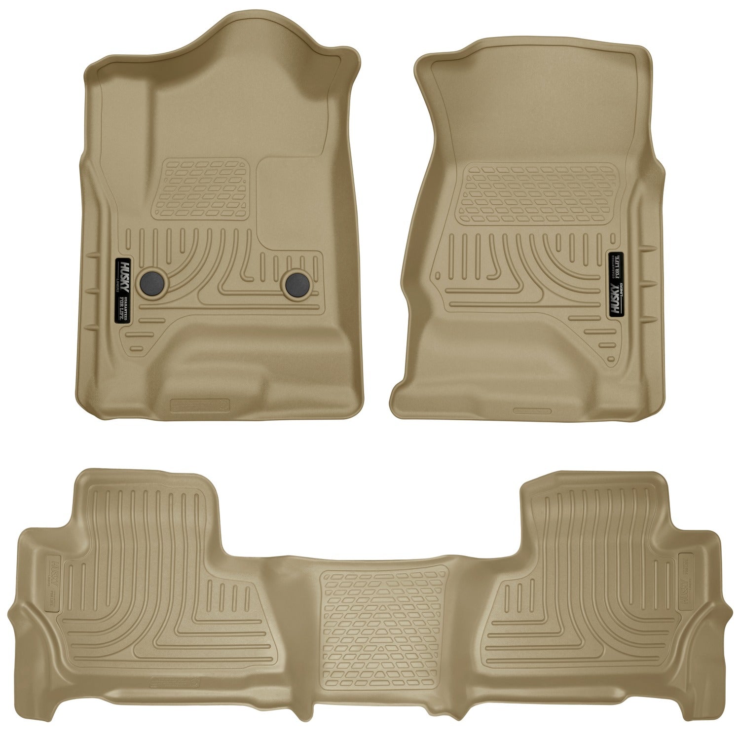 Husky Liners 99213 - Weatherbeater - Front & 2nd Seat Floor Liners 4