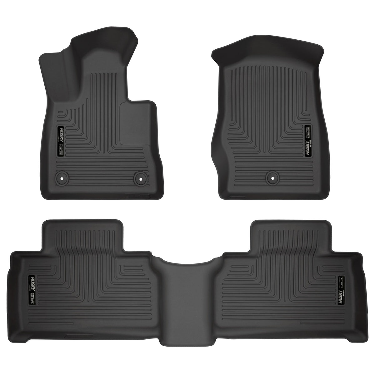 Husky Liners 99321 - Weatherbeater - Front & 2nd Seat Floor Liners 1