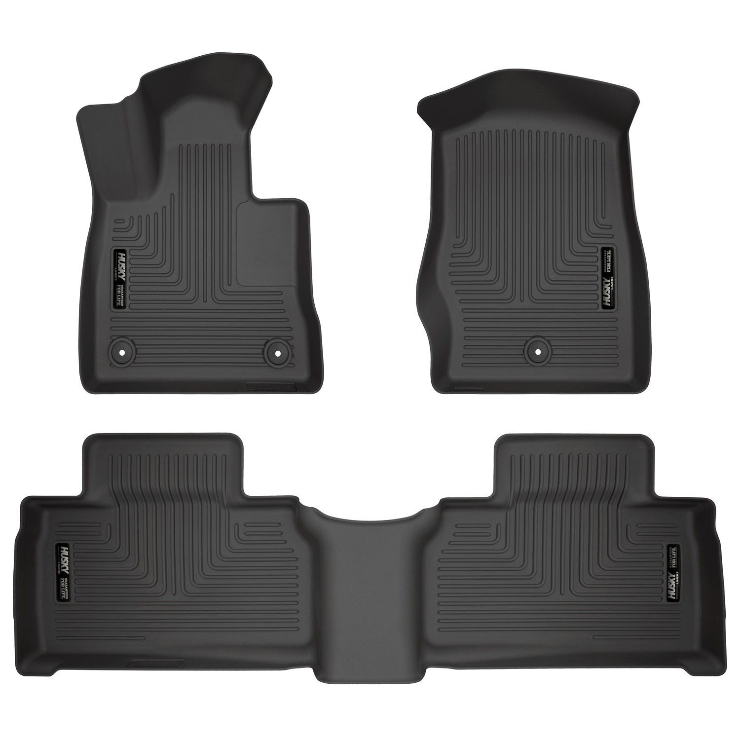 Husky Liners 99321 - Weatherbeater - Front & 2nd Seat Floor Liners 1