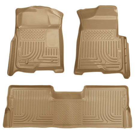 Husky Liners 98333 - Weatherbeater - Front & 2nd Seat Floor Liners (Footwell Coverage) 1