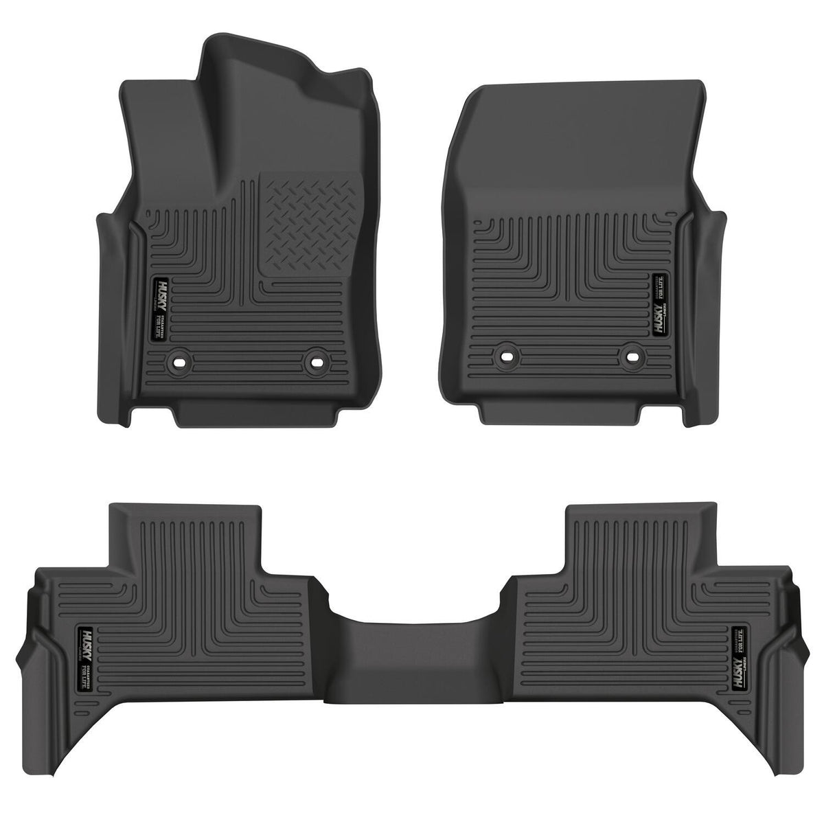 Husky Liners 99471 - Weatherbeater - Front & 2nd Seat Floor Liners 1