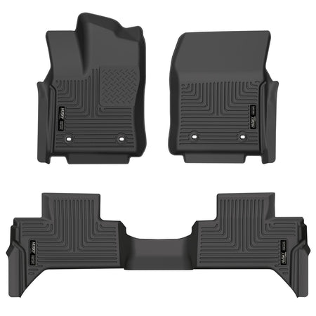 Husky Liners 99471 - Weatherbeater - Front & 2nd Seat Floor Liners 1