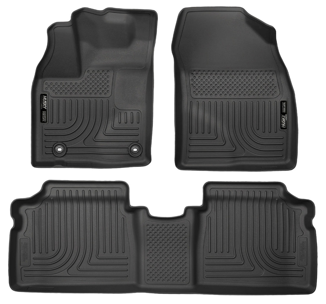 Husky Liners 98931 - Weatherbeater - Front & 2nd Seat Floor Liners 1