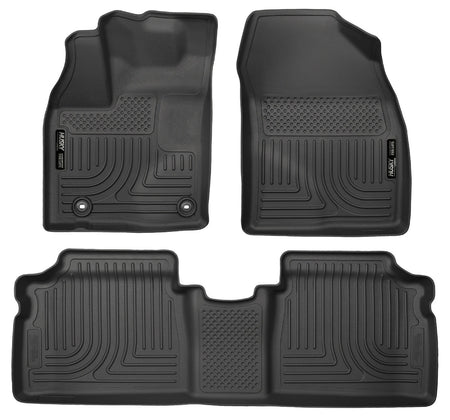 Husky Liners 98931 - Weatherbeater - Front & 2nd Seat Floor Liners 1