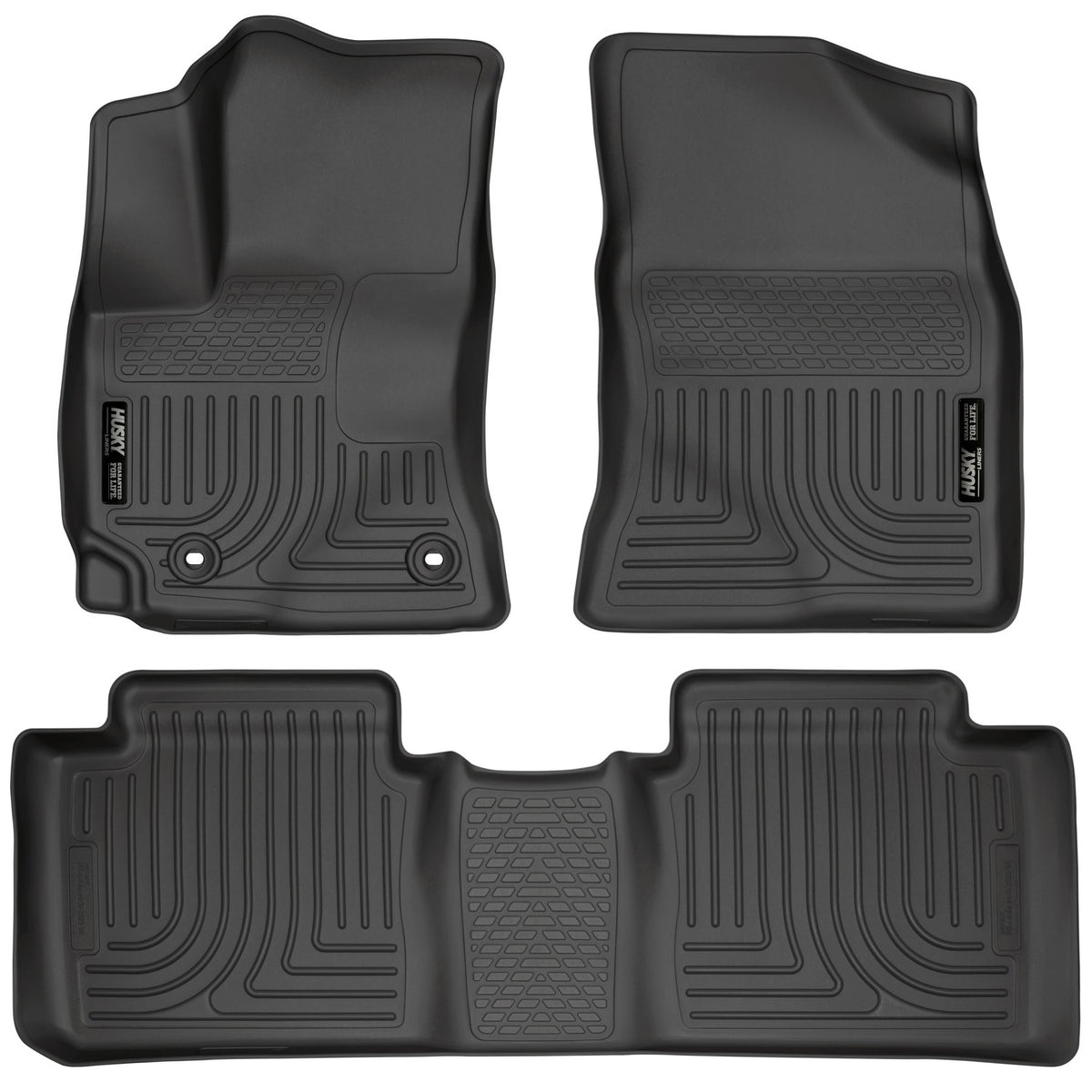 Husky Liners 99531 - Weatherbeater - Front & 2nd Seat Floor Liners 1