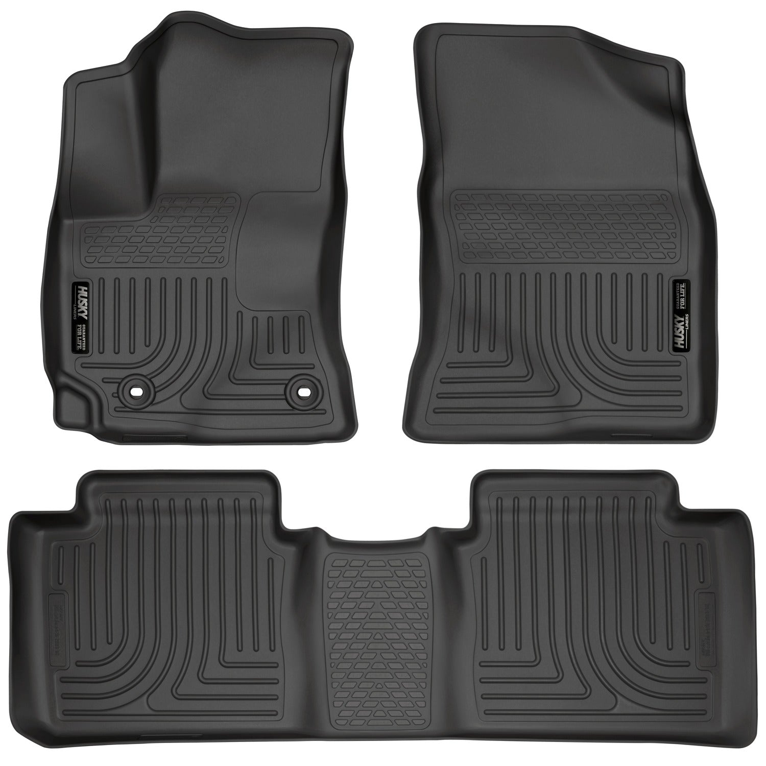 Husky Liners 99531 - Weatherbeater - Front & 2nd Seat Floor Liners 1