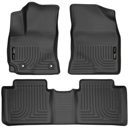 Husky Liners 99531 - Weatherbeater - Front & 2nd Seat Floor Liners 1