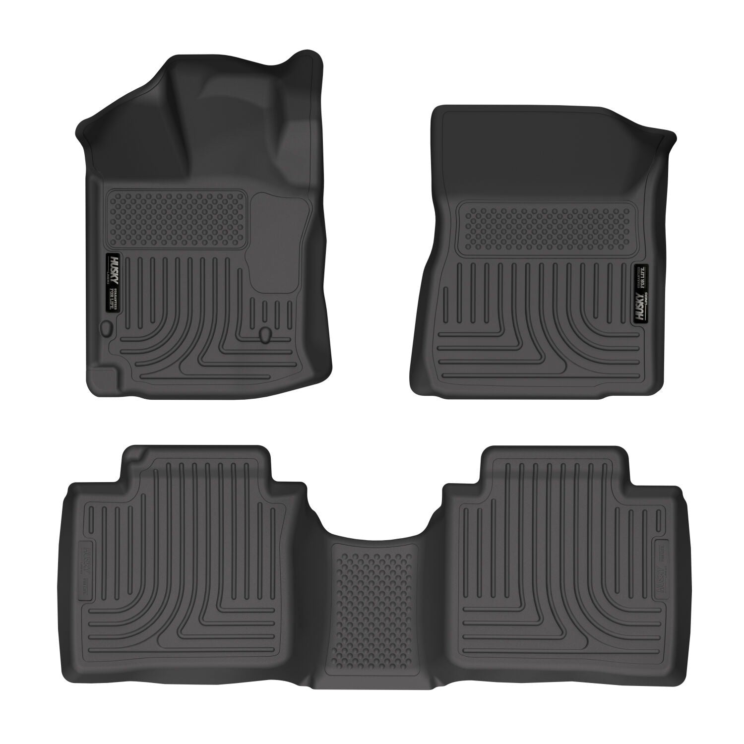 Husky Liners 99541 - Weatherbeater - Front & 2nd Seat Floor Liners 1