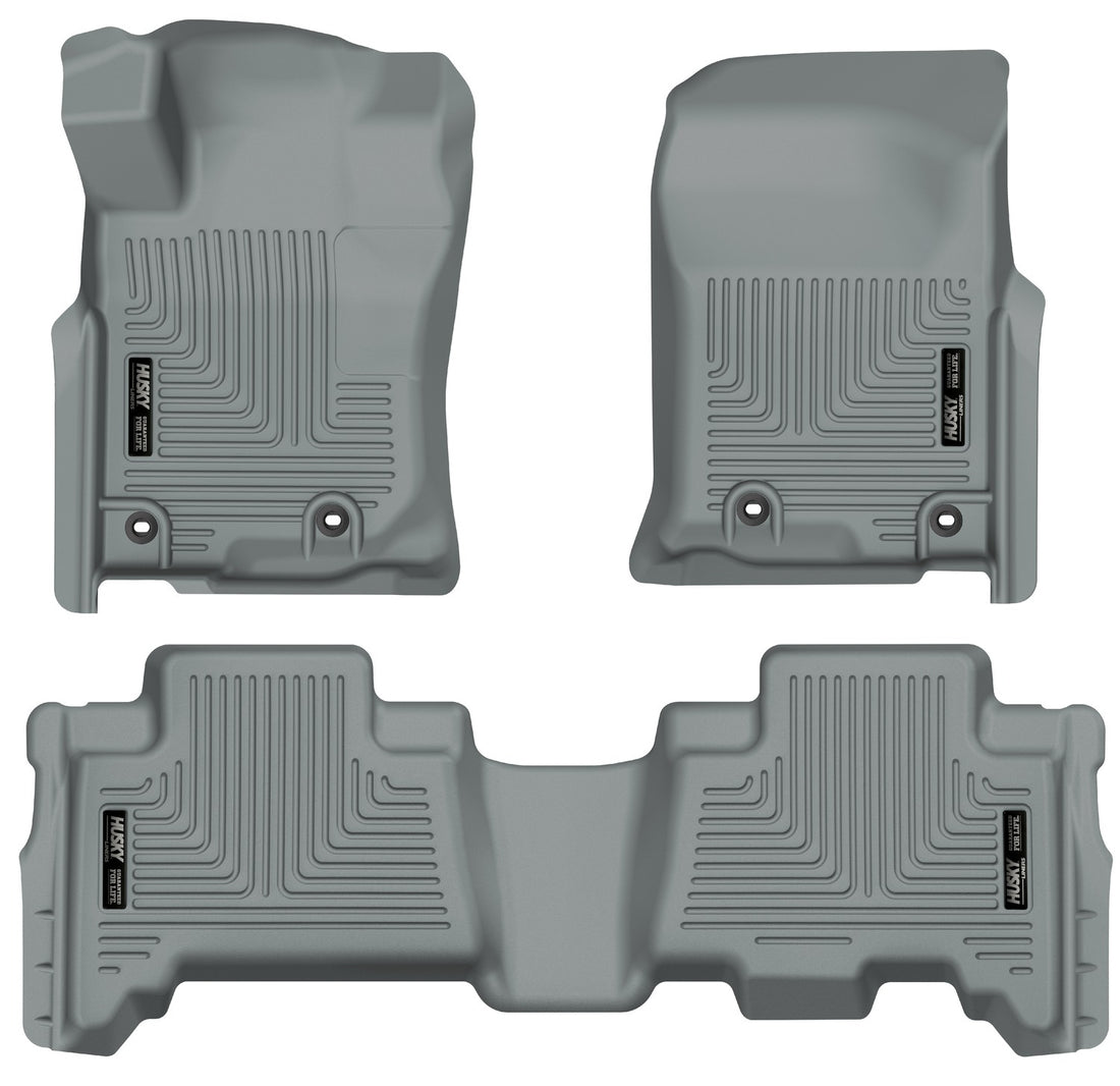 Husky Liners 99572 - Weatherbeater - Front & 2nd Seat Floor Liners 1