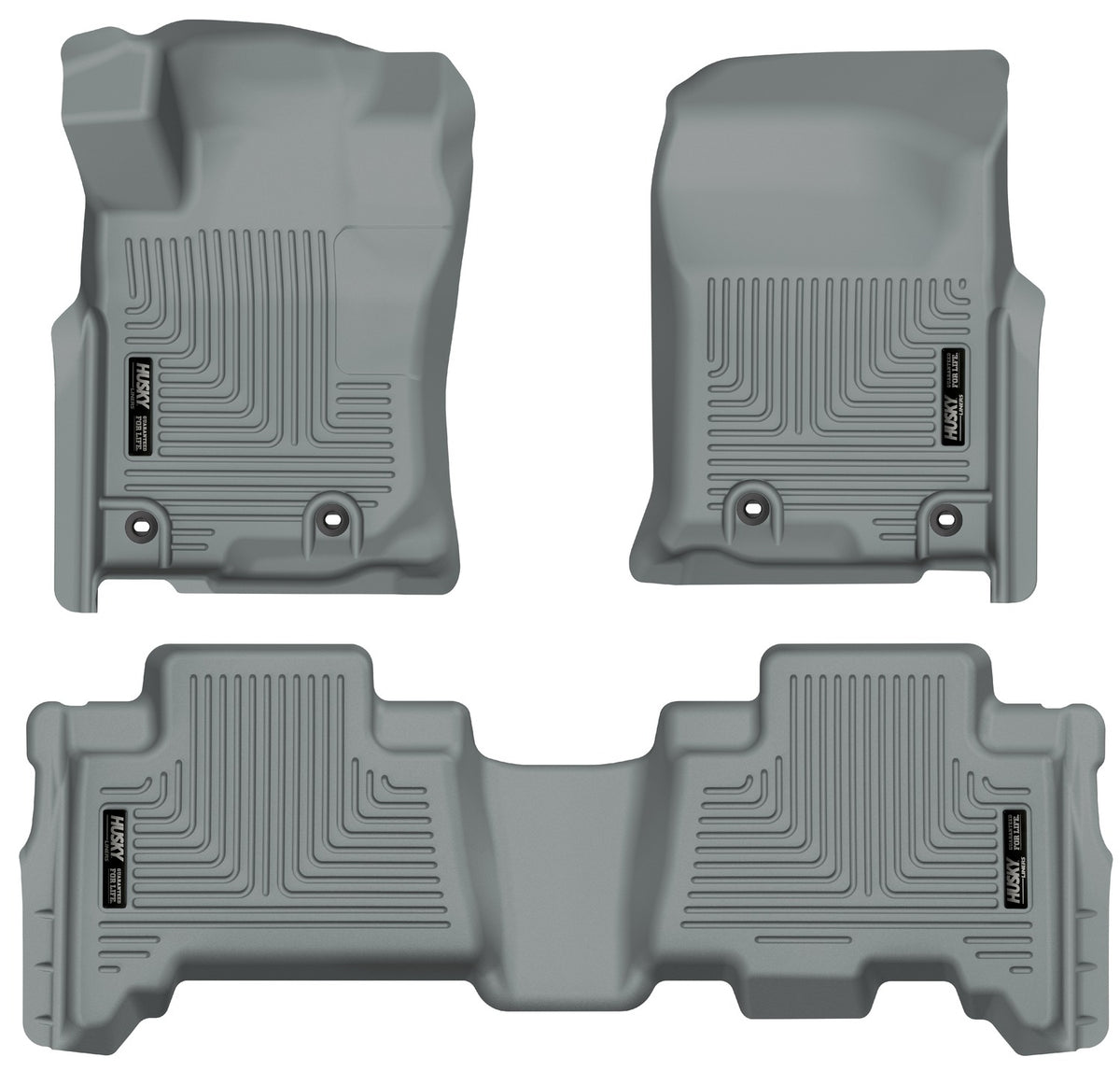 Husky Liners 99572 - Weatherbeater - Front & 2nd Seat Floor Liners 1