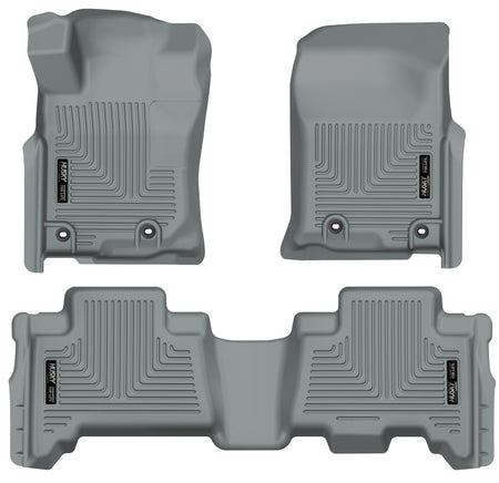 Husky Liners 99572 - Weatherbeater - Front & 2nd Seat Floor Liners 1