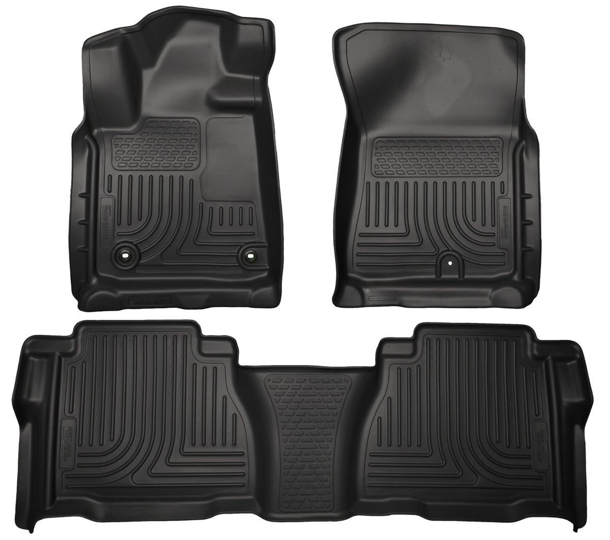Husky Liners 99591 - Weatherbeater - Front & 2nd Seat Floor Liners (Footwell Coverage) 1
