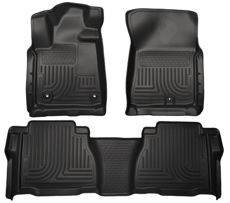 Husky Liners 99591 - Weatherbeater - Front & 2nd Seat Floor Liners (Footwell Coverage) 1