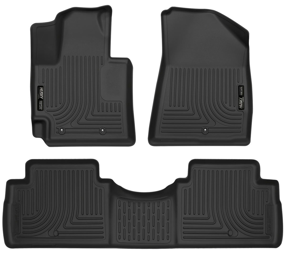 Husky Liners 99611 - Weatherbeater - Front & 2nd Seat Floor Liners 1