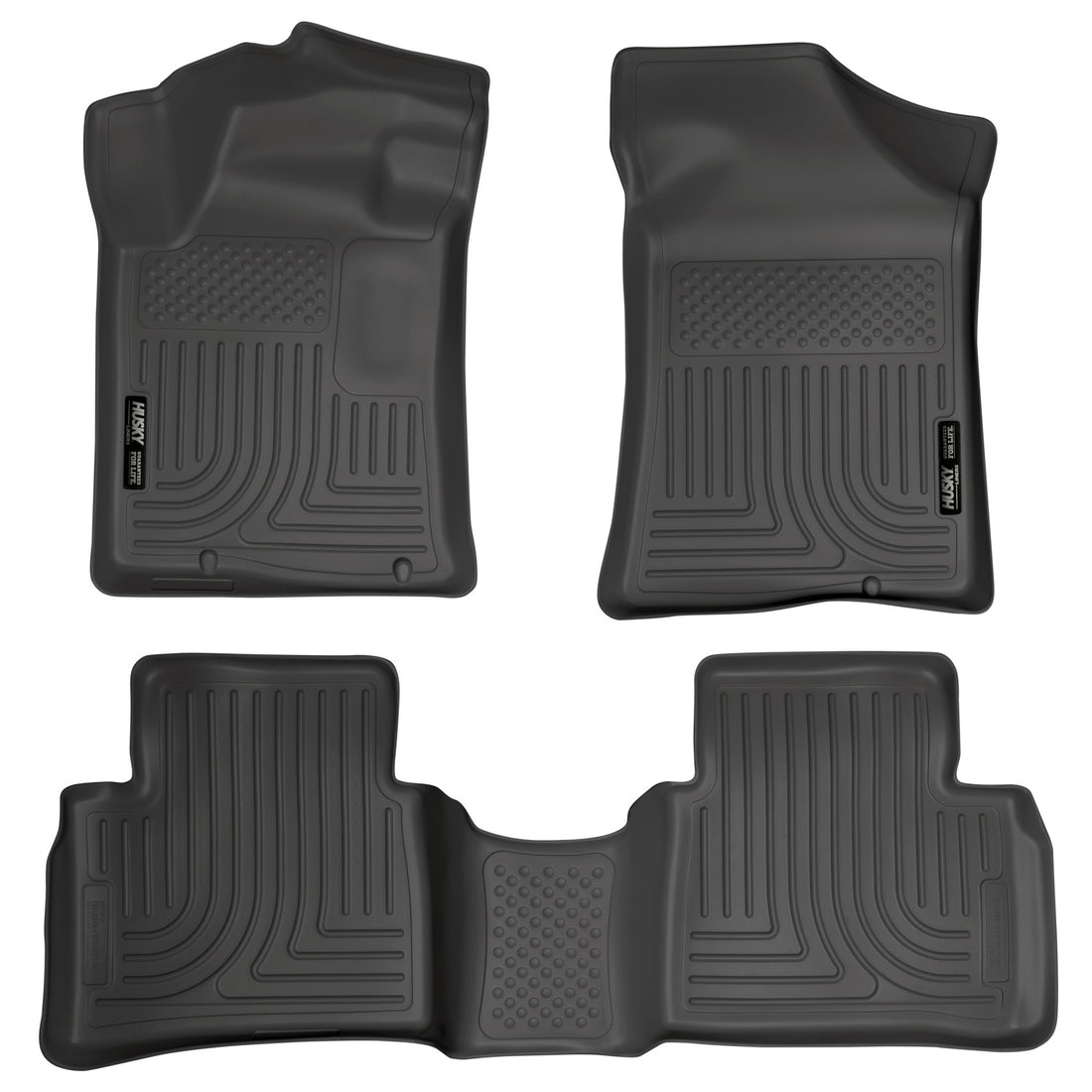 Husky Liners 99641 - Weatherbeater - Front & 2nd Seat Floor Liners 1