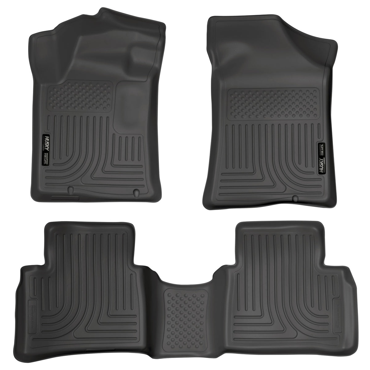 Husky Liners 99641 - Weatherbeater - Front & 2nd Seat Floor Liners 1