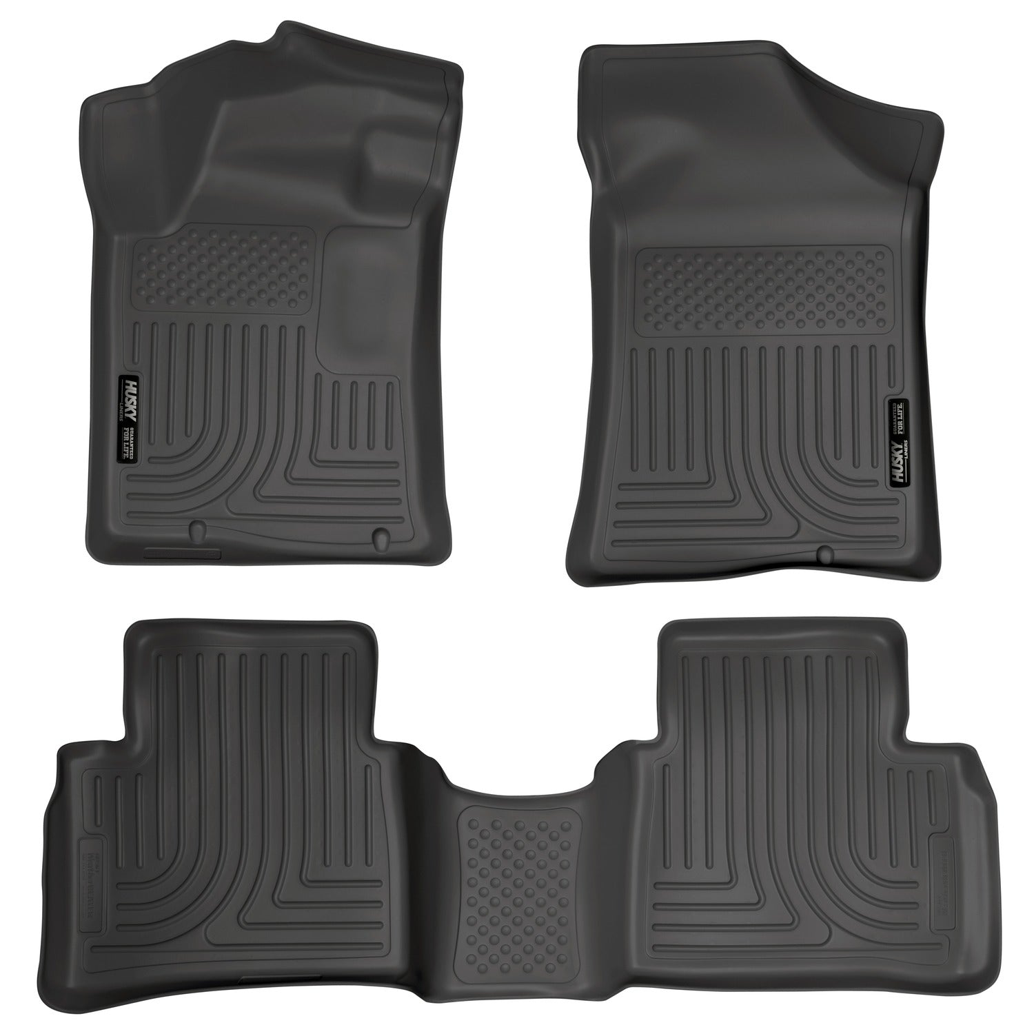 Husky Liners 99641 - Weatherbeater - Front & 2nd Seat Floor Liners 1