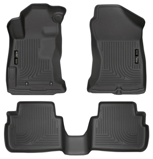 Husky Weatherbeater Front & 2nd Seat Floor Liners 99661
