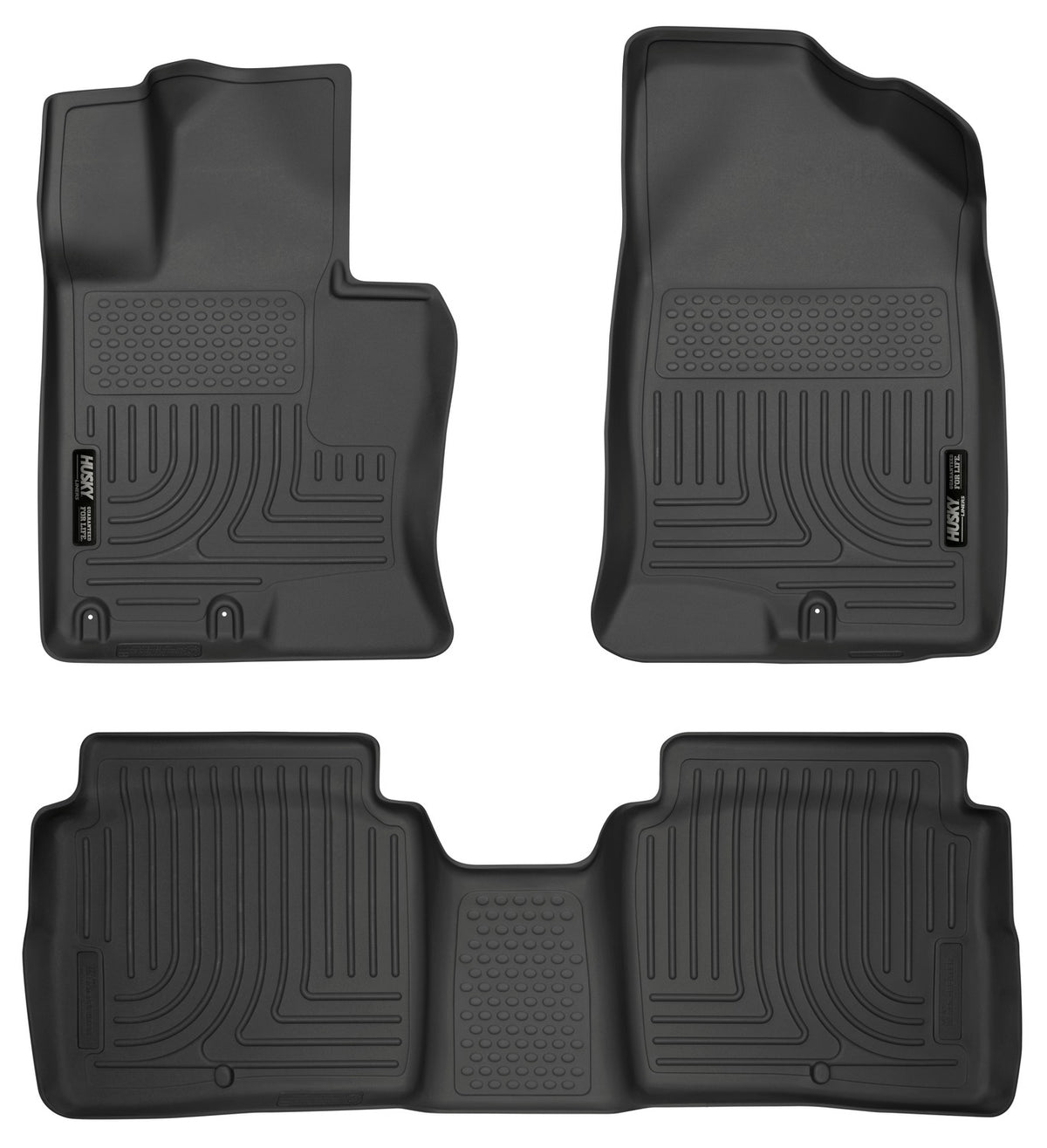 Husky Liners 99691 - Weatherbeater - Front & 2nd Seat Floor Liners 1