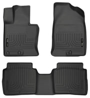 Husky Liners 99691 - Weatherbeater - Front & 2nd Seat Floor Liners 1