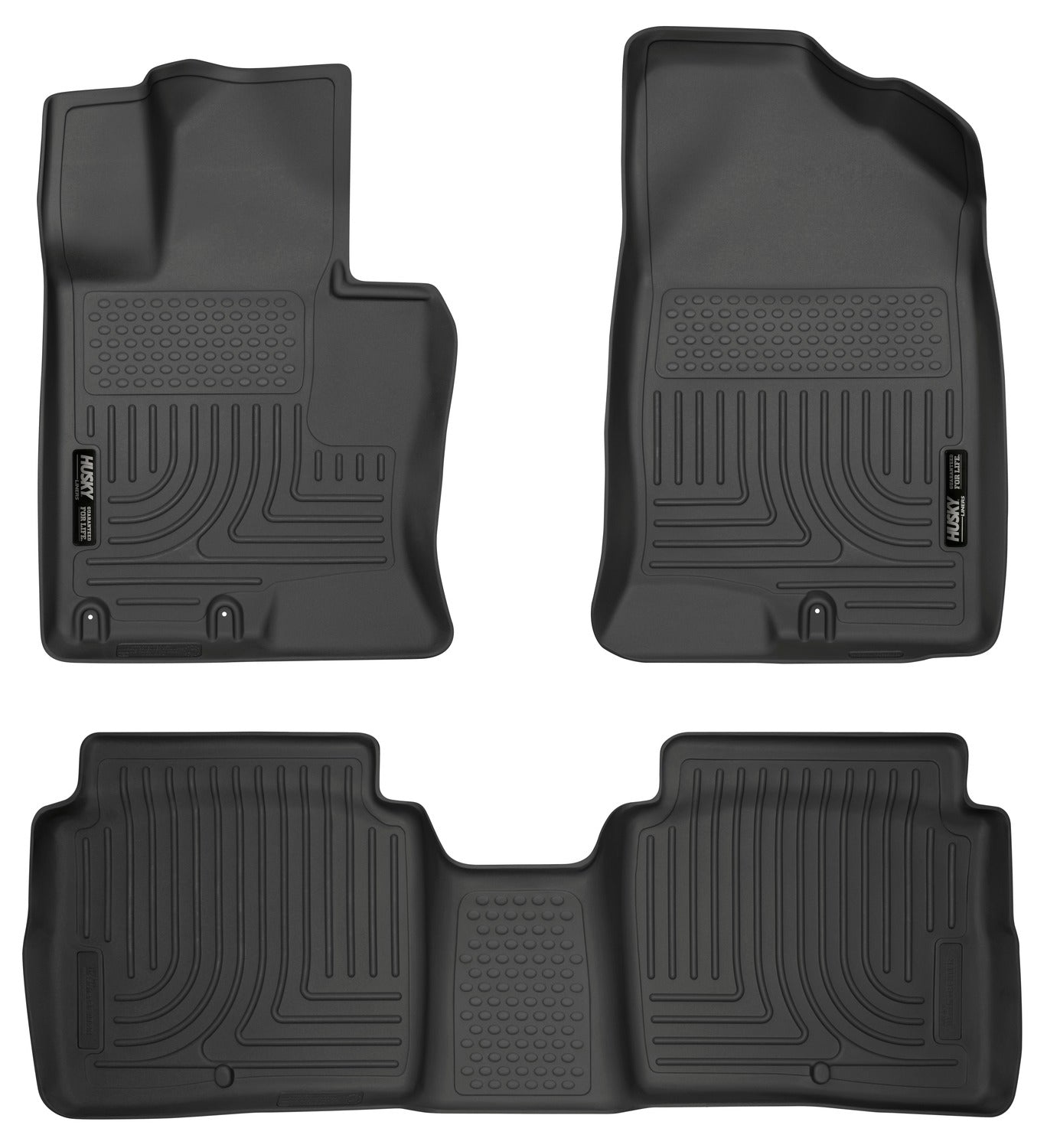 Husky Liners 99691 - Weatherbeater - Front & 2nd Seat Floor Liners 1