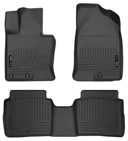 Husky Liners 99691 - Weatherbeater - Front & 2nd Seat Floor Liners 1