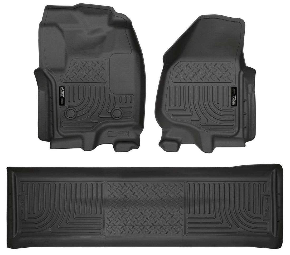 Husky Liners 99711 - Weatherbeater - Front & 2nd Seat Floor Liners (Footwell Coverage) 1