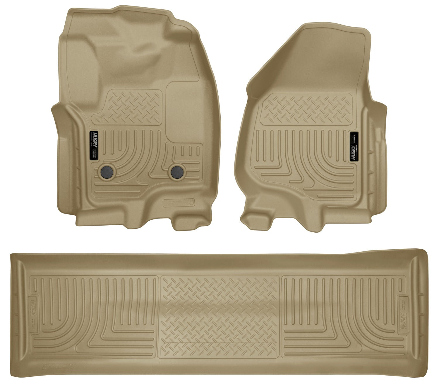Husky Liners 99713 - Weatherbeater - Front & 2nd Seat Floor Liners (Footwell Coverage) 2