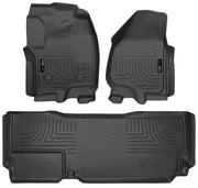 Husky Liners 99721 - Weatherbeater - Front & 2nd Seat Floor Liners (Footwell Coverage) 1