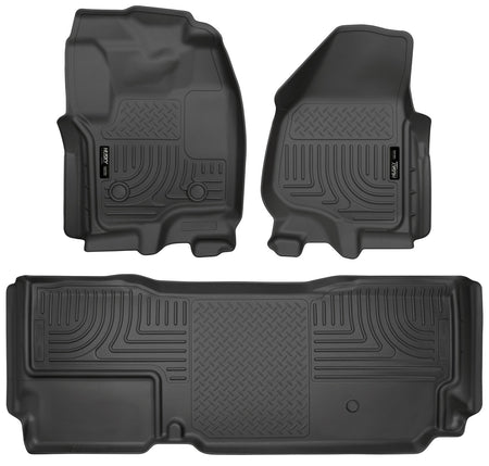 Husky Liners 99721 - Weatherbeater - Front & 2nd Seat Floor Liners (Footwell Coverage) 1