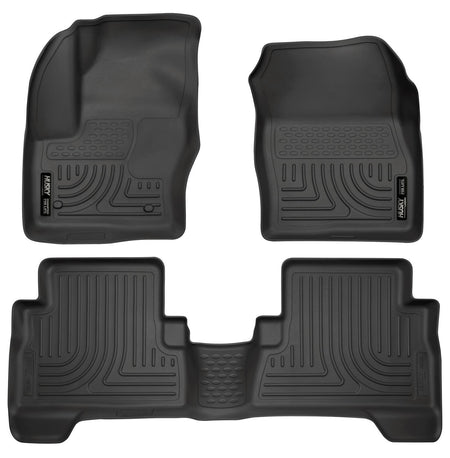 Husky Liners 99741 - Weatherbeater - Front & 2nd Seat Floor Liners 1