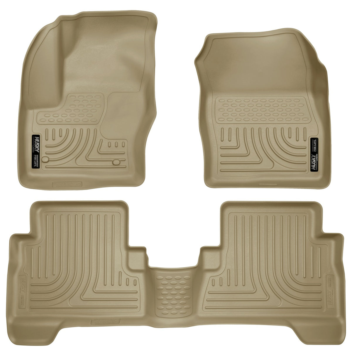 Husky Liners 99743 - Weatherbeater - Front & 2nd Seat Floor Liners 3