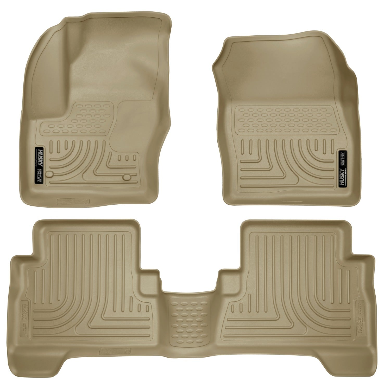 Husky Liners 99743 - Weatherbeater - Front & 2nd Seat Floor Liners 3
