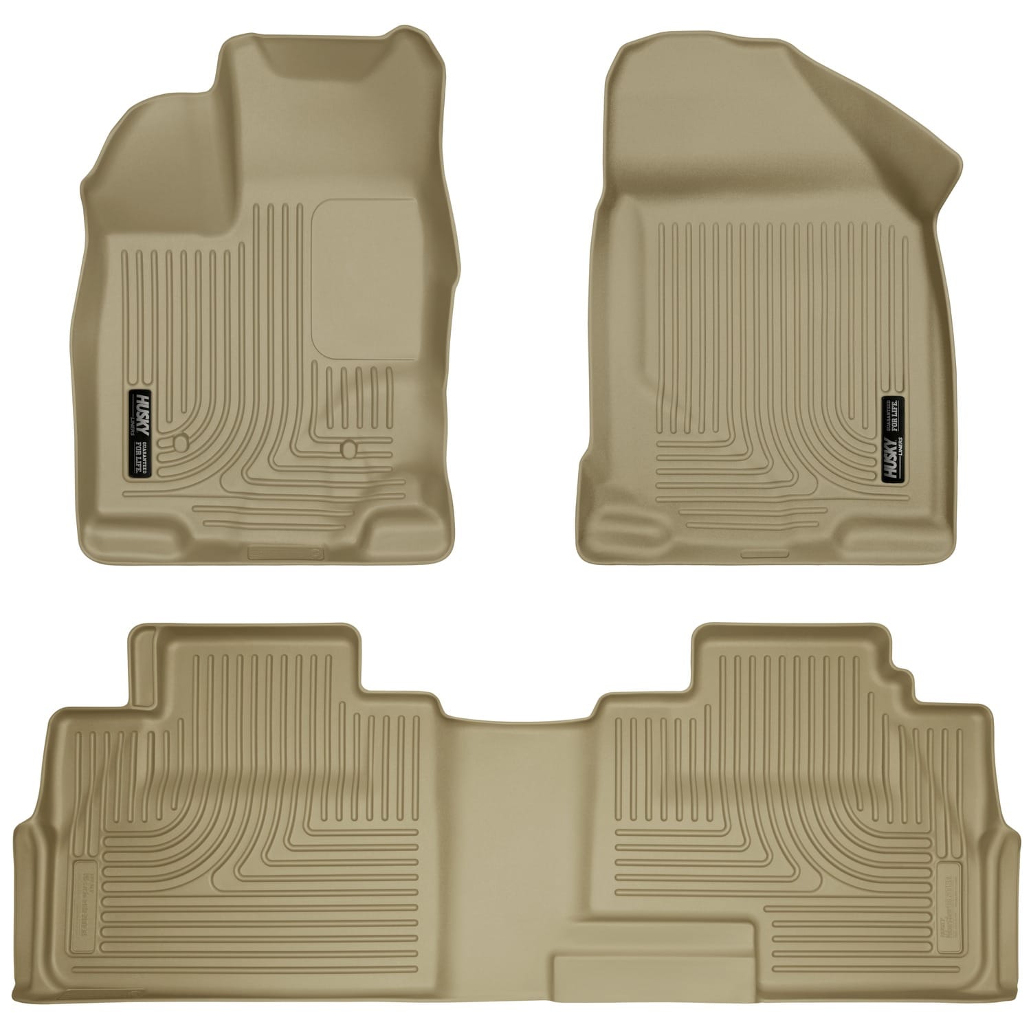 Husky Liners Body Husky Liners 99763 - Weatherbeater - Front & 2nd Seat Floor Liners
