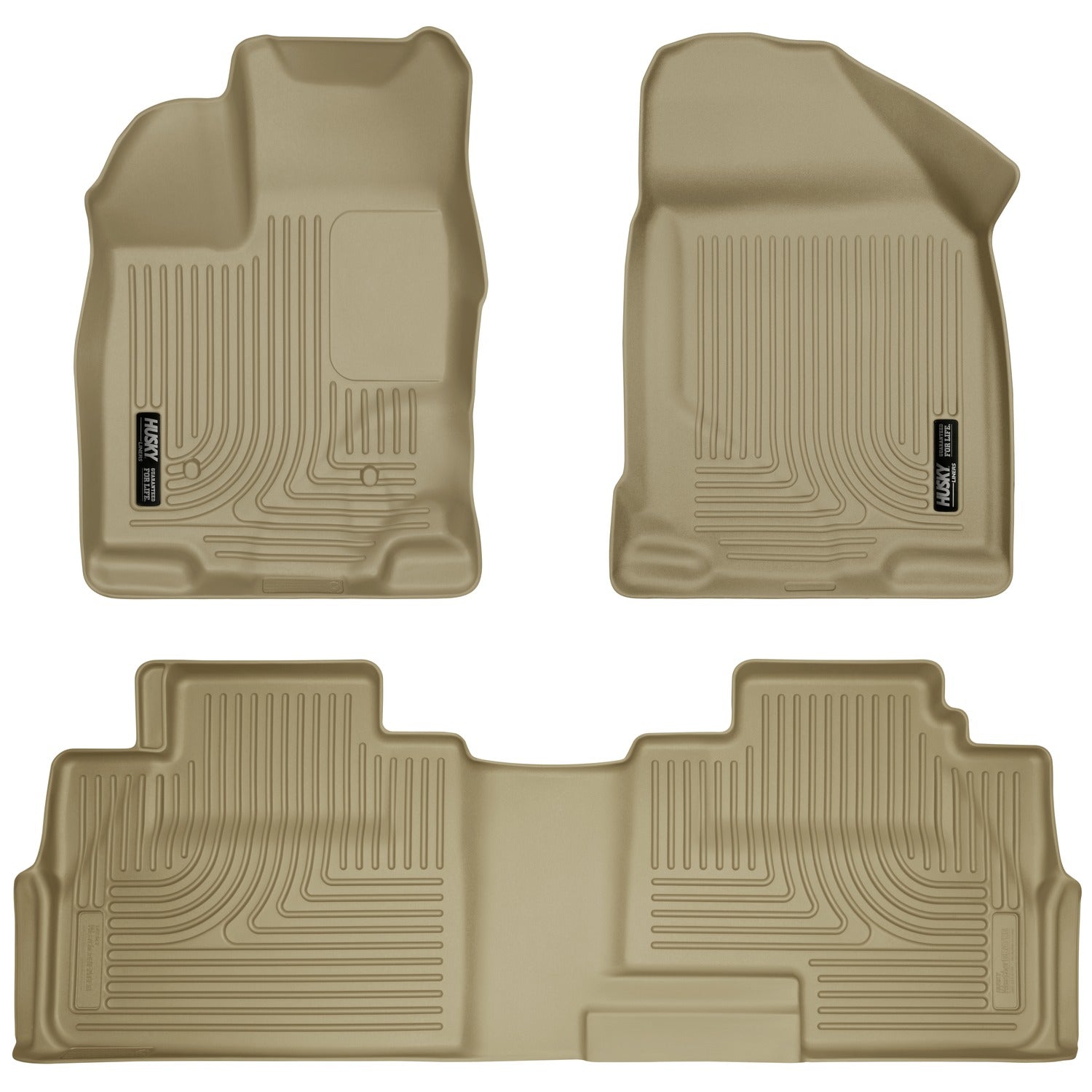 Husky Liners 99763 - Weatherbeater - Front & 2nd Seat Floor Liners 1