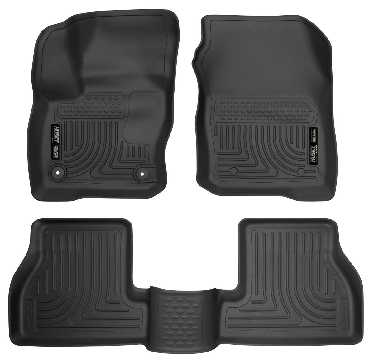 Husky Liners 99771 - Weatherbeater - Front & 2nd Seat Floor Liners 1