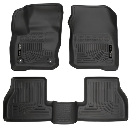 Husky Liners 99771 - Weatherbeater - Front & 2nd Seat Floor Liners 1