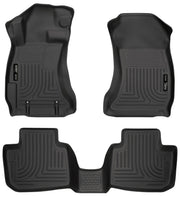 Husky Liners 99801 - Weatherbeater - Front & 2nd Seat Floor Liners 1