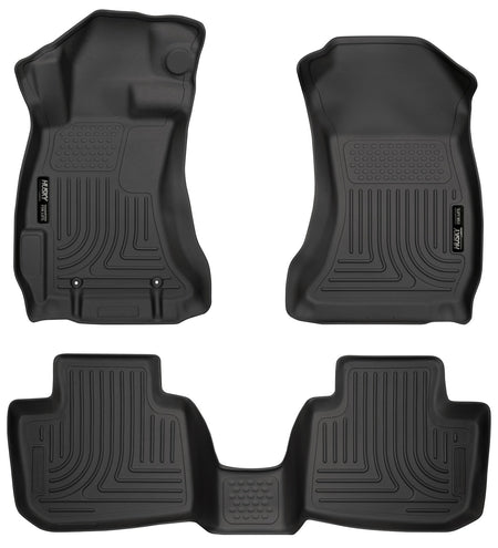 Husky Liners 99801 - Weatherbeater - Front & 2nd Seat Floor Liners 1