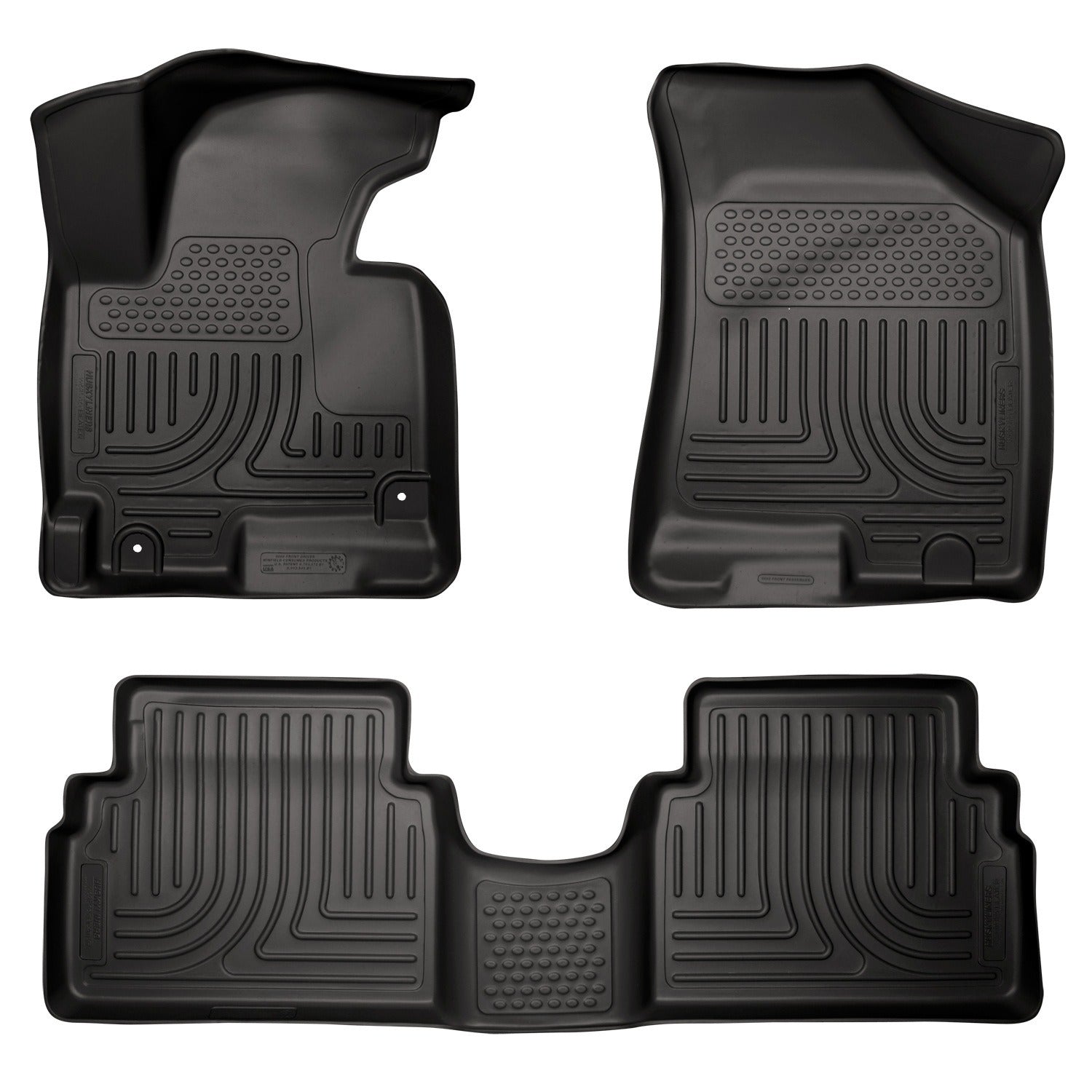 Husky Liners 99831 - Weatherbeater - Front & 2nd Seat Floor Liners 1