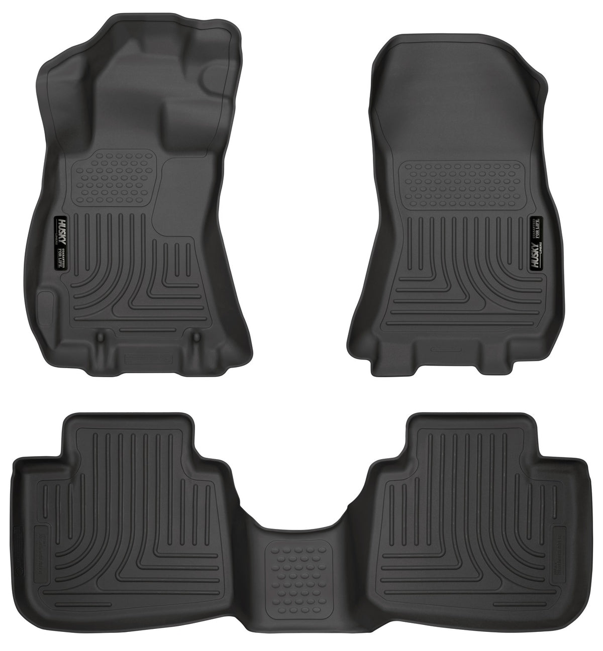 Husky Liners 99841 - Weatherbeater - Front & 2nd Seat Floor Liners 1