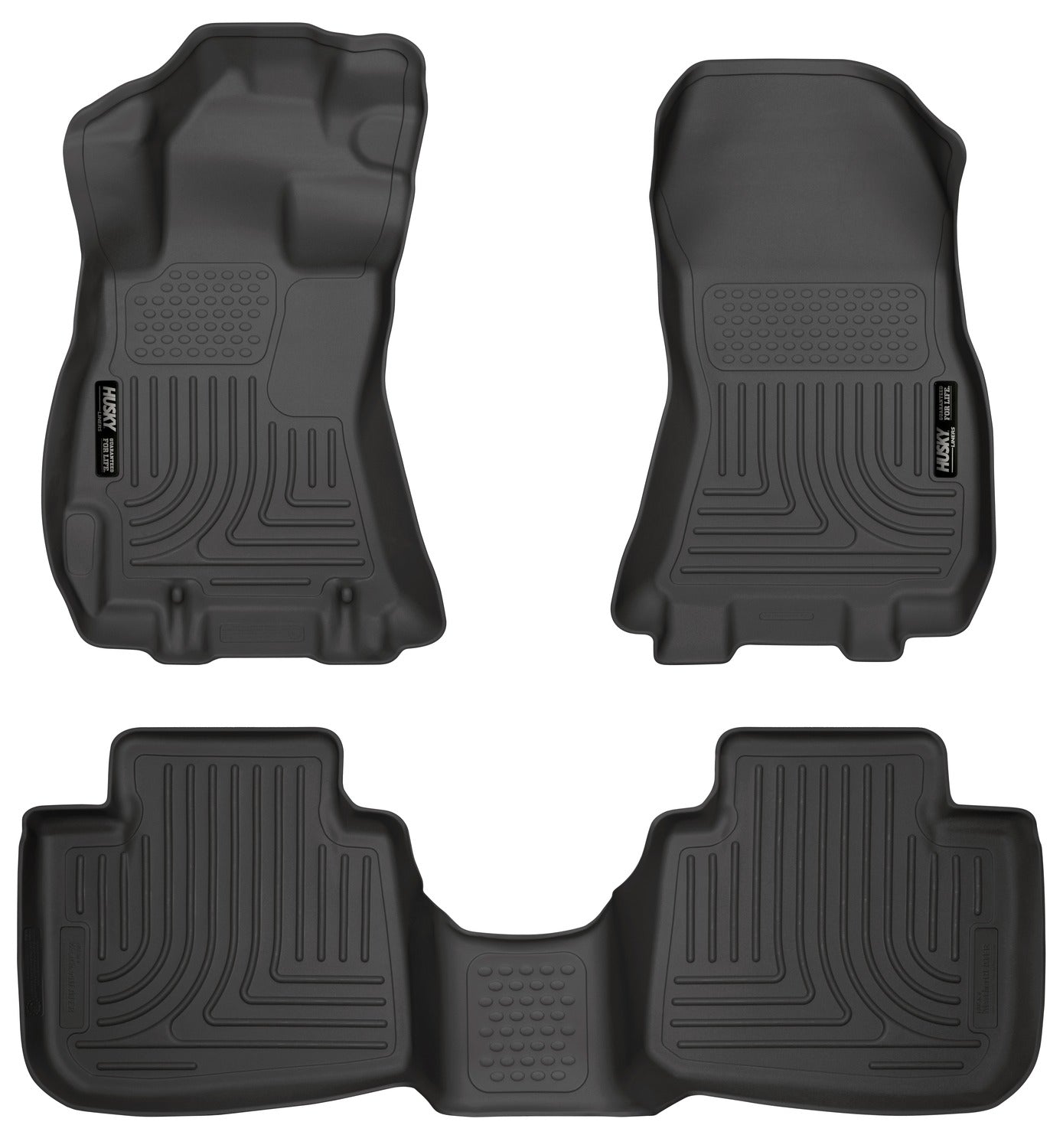 Husky Liners 99841 - Weatherbeater - Front & 2nd Seat Floor Liners 1