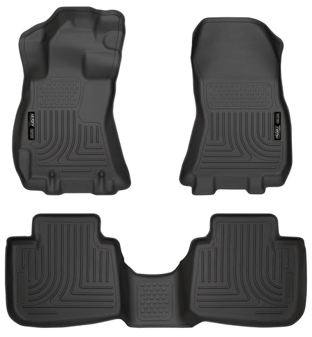 Husky Liners 99841 - Weatherbeater - Front & 2nd Seat Floor Liners 1