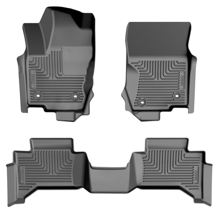 Husky Liners 99861 - Weatherbeater - Front & 2nd Seat Floor Liners 1